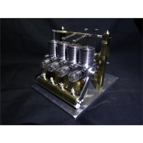 Multi cylinder Stirling Engine model Miniature Generator Physical Toys quality Miniature steam Engine