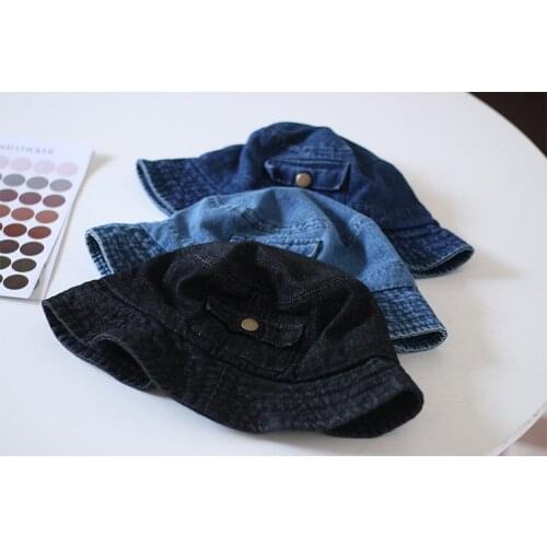 Multi-functional Retro Style Casual Cowboy Fisherman Hat Japanese Design Summer Sunshade Hat Sunshade Hat Men and Women Hats