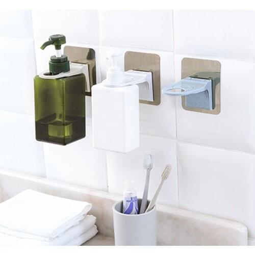 Bathroom Shampoo And Hand Soap Suction Wall Type non-marking Suction Cup Hook