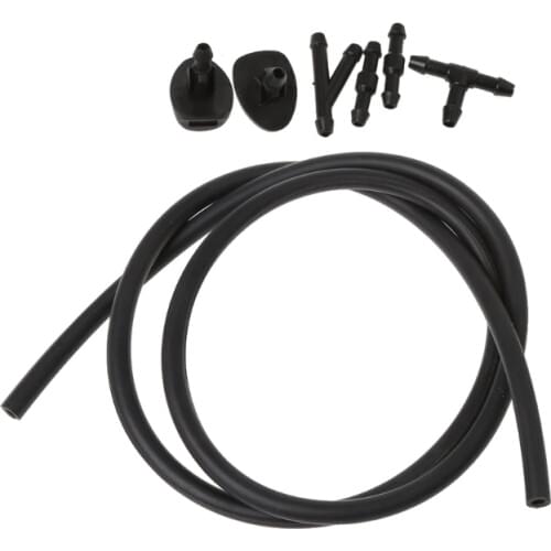 New 2 Pcs Windscreen Car Water Wiper Nozzle Mist Washer Spray Jet AP For Peugeot 307