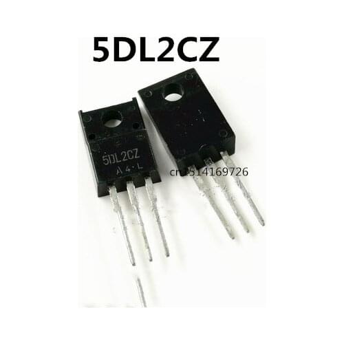 Original new 5pcs/ 5DL2CZ 5A/200V TO-220F