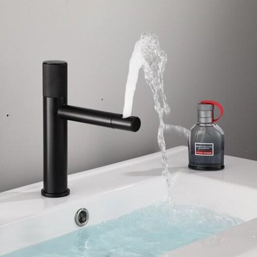 SYNCHRO Black Bath Faucets