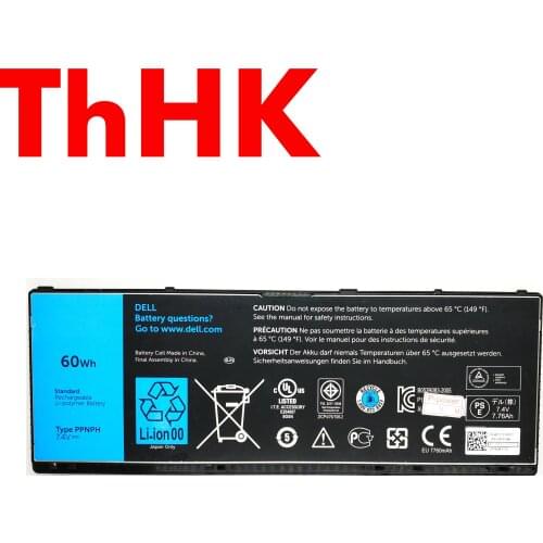 ThHK Genuine Original FWRM8 Expand 60Wh PPNPH Laptop Battery Batteries For Dell Latitude 10 ST2 Tablet Notebook Computer