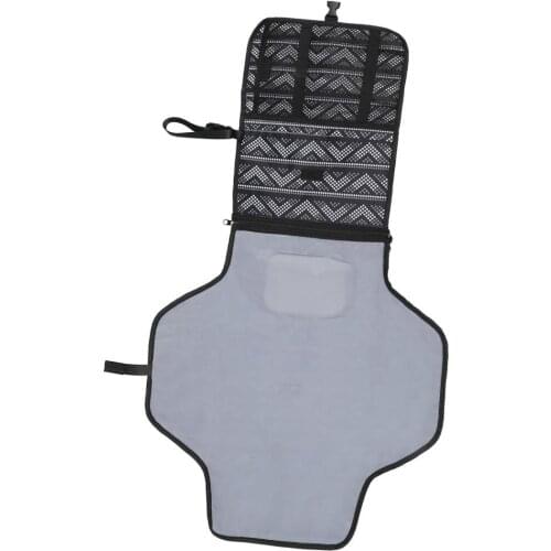 Waterproof Baby Diaper Changing Mat Travel Home Change Pad 3-in-1 Organizer Bag