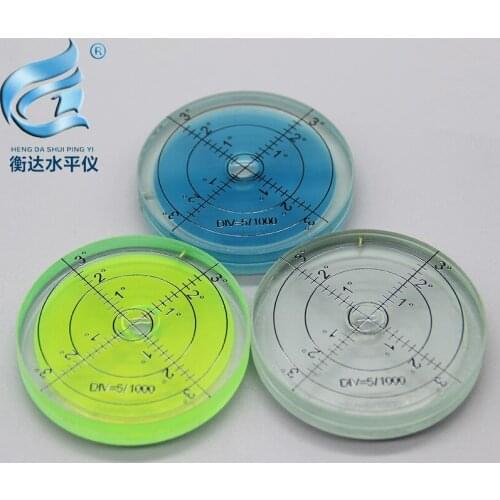 All glass horizontal bubble universal level bubble high precision level 60*10mm