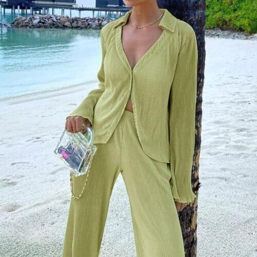 Women Two Pieces Sets Long Sleeve Bloueses And Pants Autumne Women Clothes And Pants Suit Womens Tracksuit