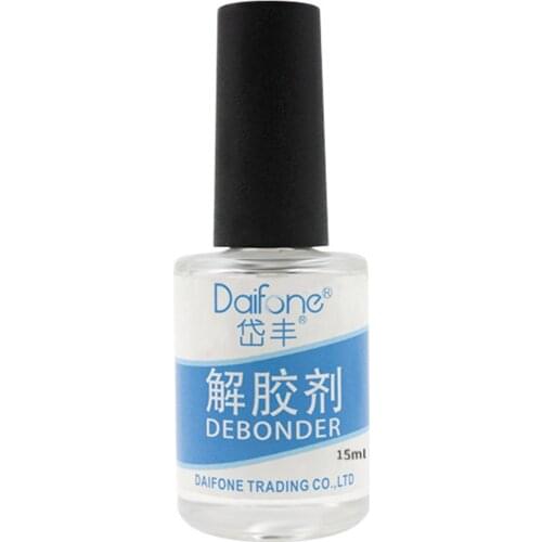 15ml NAIL Debonder Glues Multi-function Solution Liquid Nail Glues Removal False Nail Liquid Nail Debonder Care Nail Tools TSLM1