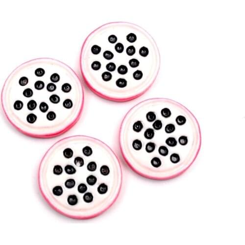 20pcs Mixed Fruit Patch Resin Decoration Crafts Flatback Cabochon Embellishments For Scrapbooking Beads Diy Accessories