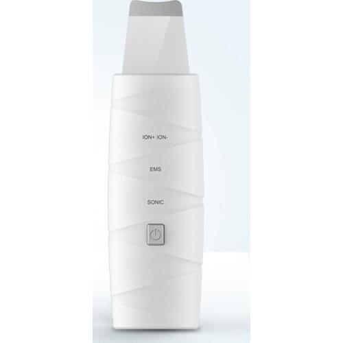 Ultrasonic Face Cleaning Electric Skin Scrubber Blackhead Acne Remove Face Spatula Ion+ Wrinkle Remove Face Lifting Machine