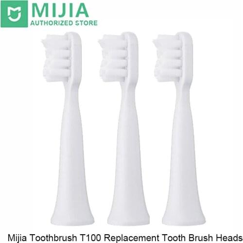 Xiaomi Mijia Electric Toothbrush T100 with replacement headThe delicate and soft bristles protect teeth and gums