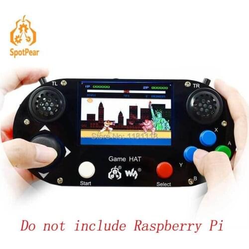 Raspberry Pi 3B+/4B Game LCD 3.5inch HDMI LCD Gamepad on board for Raspberry Pi 4B/2B zero w RetroPie with Case
