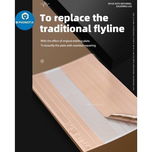 WYLIE Dot Repairing Spot Welding Pad Solder Soldering Lug For iPhone Welding Board Flywire Replacement Motherboard IC Repair