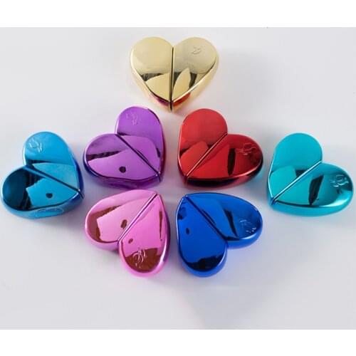 25ml Heart-shaped Refillable Perfume Bottle Portable Travel Spray Atomizer Bottle Cosmetic Empty Container Bottle Skin Care Tool