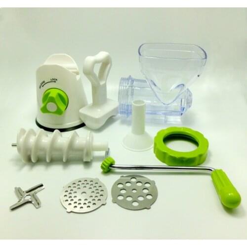 New Household Multifunction Meat Grinder High Quality Stainless Steel Blade +15 pc/Lot Sausage Casing Length: 30cmm each Kitchen