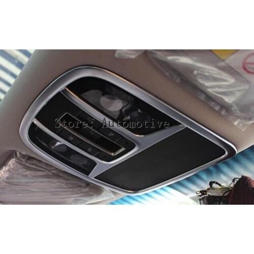 New Style For KIA Sorento L 2015 2016 2017 ABS Roof Reading Light Lamp Cover Trim 3 Pcs / Set
