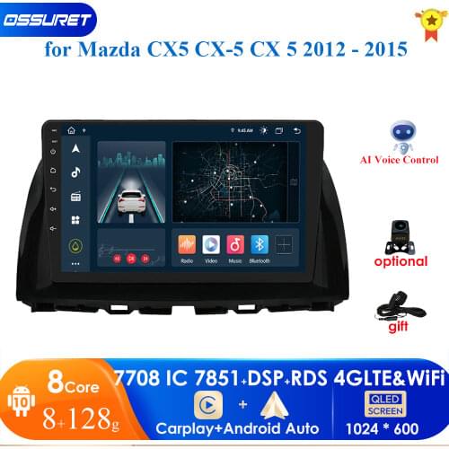 Ossuret Plus For Mazda CX5 CX-5 CX 5 2012 - 2015 Car Radio Multimedia Video Player Navigation Android No 2din 2 din dvd GPS WIFI