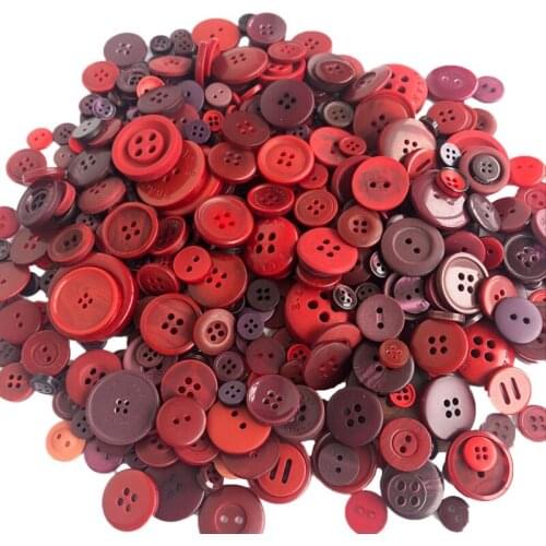 50Gram Mix Size Shape Lots Colors Buttons For Scrapbook Crafts DIY Handmade Baby Children Clothing Sewing Accessories WD0021-32