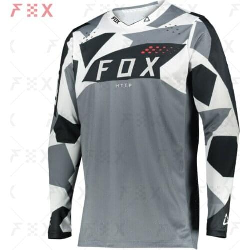 Motorcycle mountain bike team downhill jersey MTB Offroad MX bicycle locomotive shirt cross country mountain bike HTTP FOX MTB