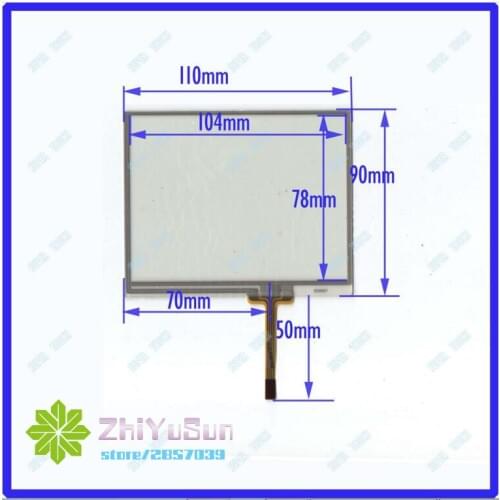 ZhiYuSun 110*90 5inch 4 lins Touch Screen For GPS CAR 110mm*90mm touchsensor touchglass digitizer this is compatible