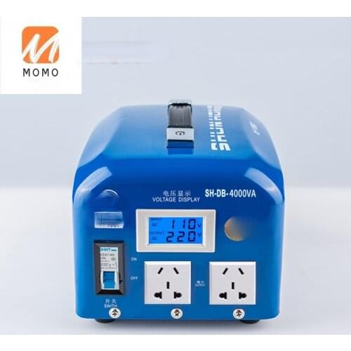 Shunhong 4000w step up transformer 110v to 220v 4kw 4Kva 4000va 110 220 voltage converter for 2hp Air conditioner made of copper