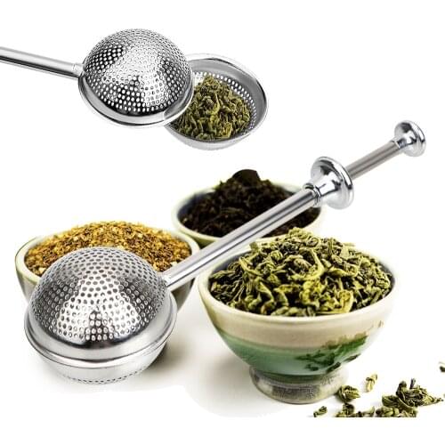 Stainless Steel Teapot Tea Filter Strainer Ball Adjustable Tea Bag Infuser Reusable Spice Tea Tool Accessories