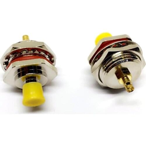 SMA Female Jack Coupling Nut Hole Waterproof Crimp 50-1.5 50-1 Wire O-Ring Coaxial Cable