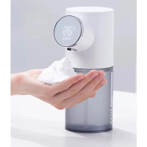 Smart Automatic Soap Dispenser Liquid Hand Washer USB Rechargeable 320ml Temperature Digital Display Foam Hand Sanitizer