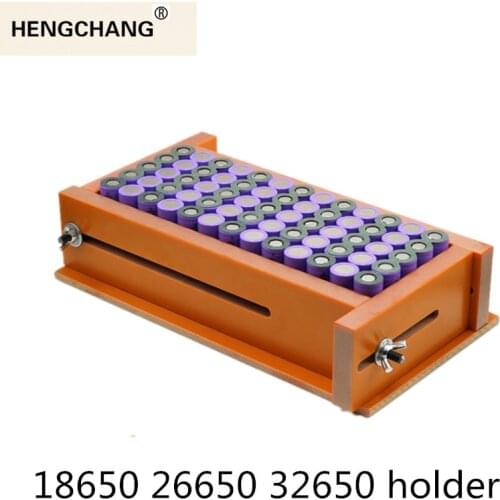 Universal Adjustable Battery Fixture Spot Welder Welding Fixed Fixture For 18650 26650 32650 Power Lithium Batteries Pack holder