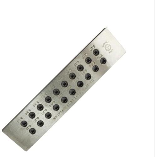 Square Shape Tungsten Carbide Wire Drawplate,Various models,3.10-5.00mm,5.10-7.00mm,hole number 20/30 Jewelry Making Equipment