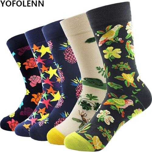 YOFOLENN Mens Casual Socks