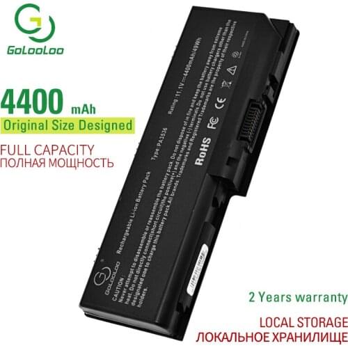 Golooloo 6 cells laptop battery for Toshiba Satellite P200 P200D P205 P205D P300 P300D P305 P305D PA3536U-1BRS PA3537U-1BAS