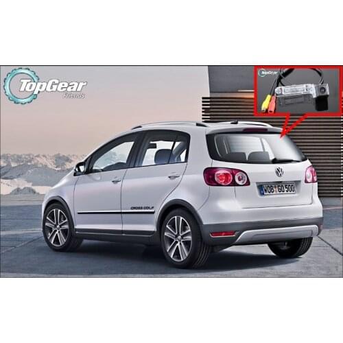 Car Camera For VW Volkswagen Golf Plus / CrossGolf Cross Golf High Quality Rear View Back Up Camera For TopGear Fans | CCD + RCA