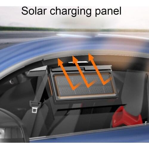 Car Radiator Car Cooling Fan Solar Powered Car Window Windshield Auto Air Vent Cooling Cool Fan Auto Ventilator