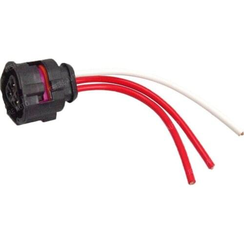 Radiator Coolant Temp Sensor Pigtail Plug For Jetta Golf MK4 Beetle Sharan Touran For Audi A3 TT For Seat For Skoda 1J0973203