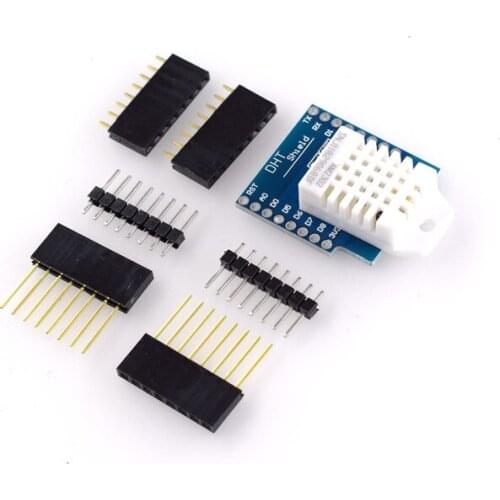 DHT22 Pro Shield for WEMOS D1 mini DHT22 Single-bus Digital Temperature and Humidity Sensor Module