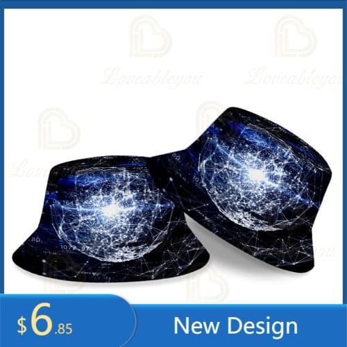 Reversible Fashion Bucket Hats Women Fashion Cotton Unisex Beach Sun Cap Men Hat Fisherman Caps