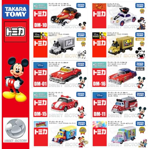 TOMICA Disney Motors Mickey Minnie Series Movie & TV JAPAN TAKARA TOMY Model Collection Car Vehicles Kids Toys Limited Gift