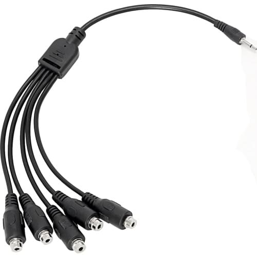 IKOKY Sex Toys for Couple for Penis Ring Anal Plug Electric Shock Accessories Electro Stimulation 5 in 1 Adapter Cable