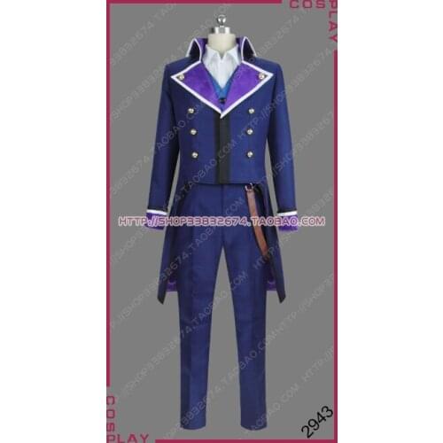 K Seven Stories Side Blue Tenrou no Gotoku Like Sirius Kusuhara Takeru Uniform Cosplay Costume S002