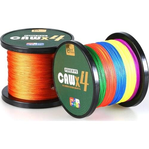 LEDIAO 4/8 Strands Braided Fishing Line 150M 500M Multifilament PE Fishing Line Braid Fishing Wire Smooth Carp Fishing 10-120lb