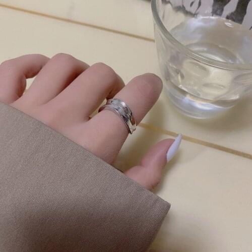 Fashion Irregular Simple Open Womens Rings New Chunky Ring Wholesale