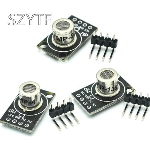 MP-2 MP-4 MP-135 air quality smoke gas combustible gas detection sensor module