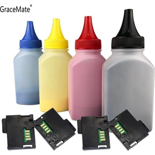 [toner+chip] Toner Refill Kit Compatible for XEROX Phaser 6000 6010 WorkCentre 6015 Color Toner Cartridg Laser Printer with Chip