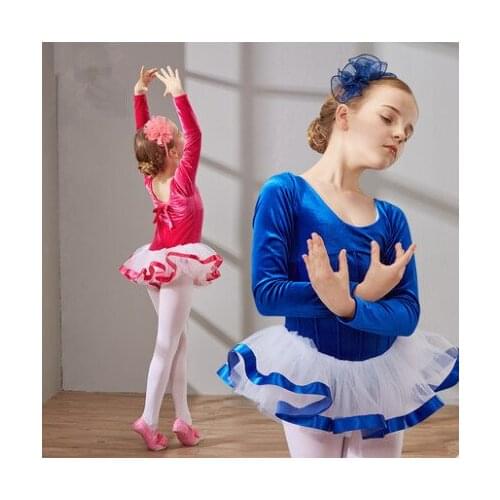 New Girls Ballet Dress For Children Girl Dance Clothing Kids Ballet Costumes For Girls Dance Leotard Girl Stage Dancewear