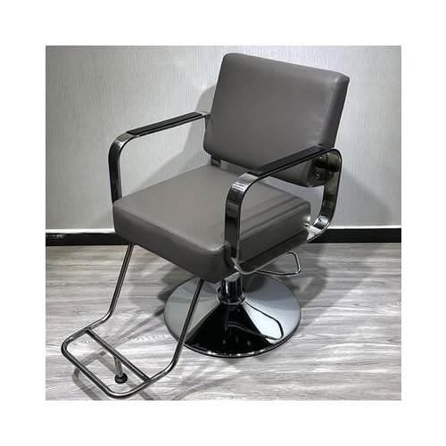 Hair salon barbershop chair hairdressing chair hairdressing chair hairdressing chair haircutting chair can rise and fall rotate