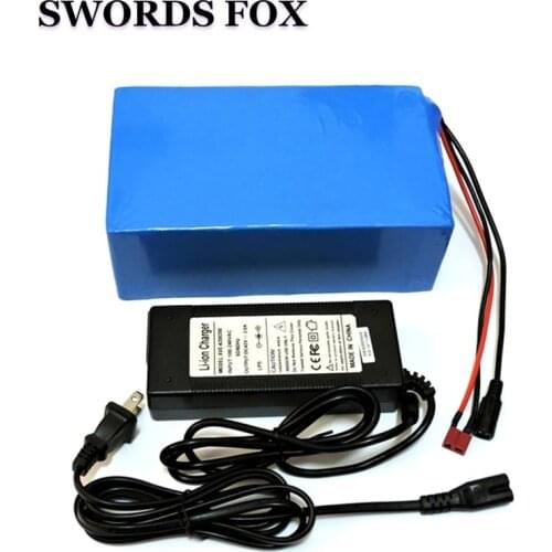 SWORDS FOX 48V 20AH electric bike battery 2000W motor li-ion lithium battery electric scooter with 3A charger BMS