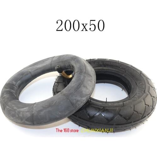 High performance 200x50/ 8x2" inch Tire Tyre Inner tube For Electic Scooter Motorcycle ATV Moped Parts 200*50