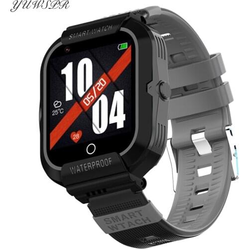 IP67 Waterproof Smart Kids Watch 4G Remote Monitoring GPS LBS WIFI Positioning Video Call SOS Camera Phone Watch DF69 1pcs