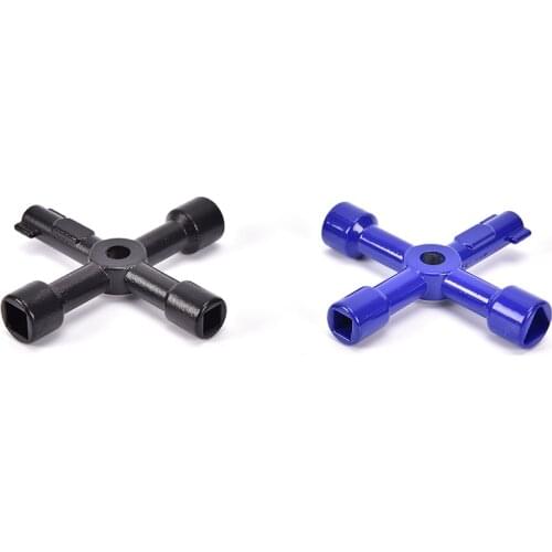 1Pcs 4 Way Utility Service Metal Key For Gas/Electric/Control Board/Panel