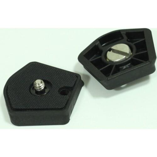 2pcs Manfrotto 785PL quick release Plate 1/4"-20 screw fr tripod camera 5D2 5D3